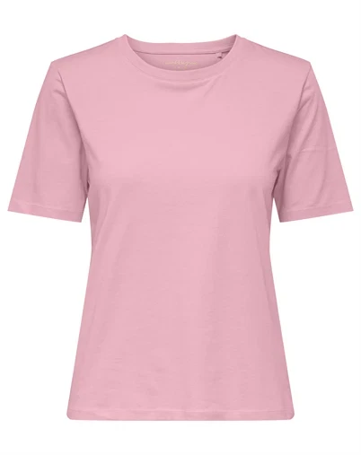 Only - ONLHappy O-Neck T-Shirt - Romance Rose